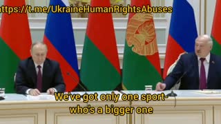 Lukashenko about him and Putin