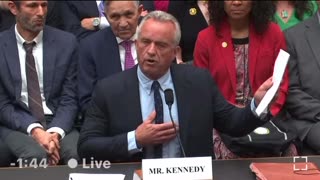 RFK Jr. Gives Opening Testimony At House Hearing On Big Tech Censorship