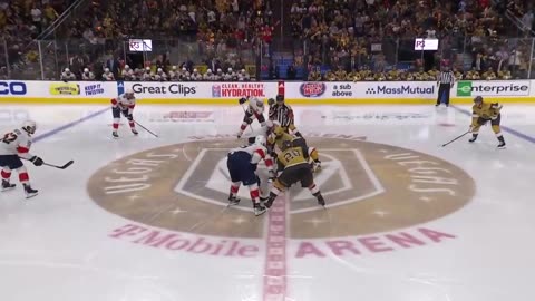 NHL Playoffs 2023 Stanley Cup Final Panthers - Golden Knights- Game 1