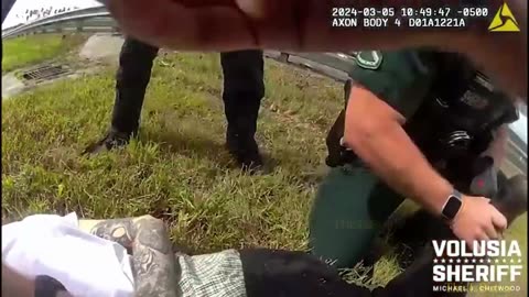 Bodycam video shows arrest of a reckless driver in Volusia County