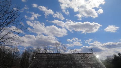 Partly Cloudy Skies Timelapse