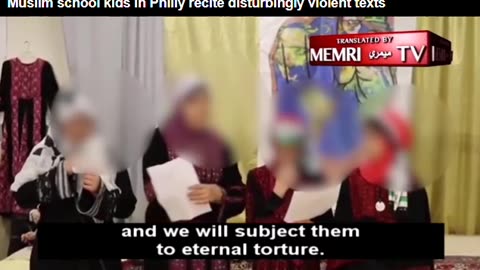 Children in Philadelphia Mosque Sing Hate