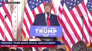 President Trump 2024 Announcement