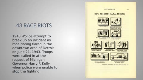 Detroit Michigan - The History - 1940-1950