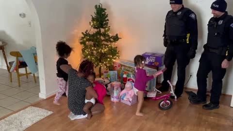 SANTA'S HELPERS: Cops Save Christmas For Kids 'Robbed' On Xmas Eve