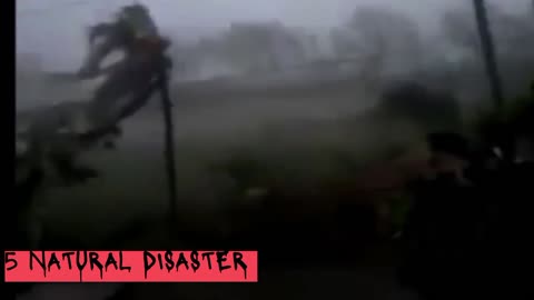 5 MOST POWERFUL NATURAL DISASTER