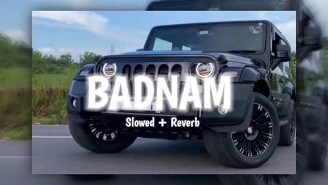 BADNAM | Badnam Song Solwed + Reverb | Badnam Lofi | Best Gangster Song | It's Akshuu ❤️