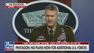 General ADMITS Biden Admin Is Relying on Taliban for "Crowd Control"