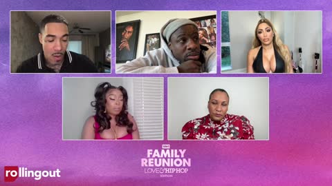 Love and Hip Hop Family Reunion cast talk to Jeandra LeBeauf