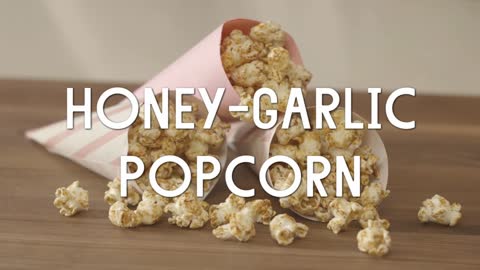 Honey-Garlic Popcorn