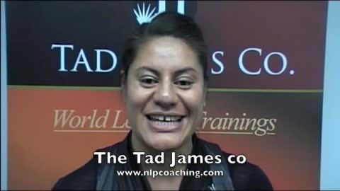 NLP Coaching | Tad James NLP Master Practitioner 2012: Isabella Leifi