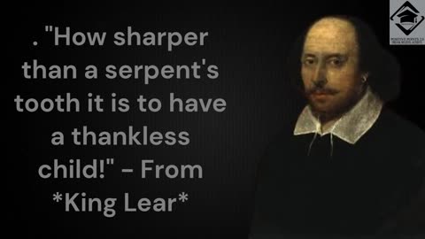 The Bard's Legacy: William Shakespeare's Most Powerful Quotes @Positive Points 2.0