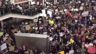 Hundreds protest Trump's immigration ban at Seattle airport