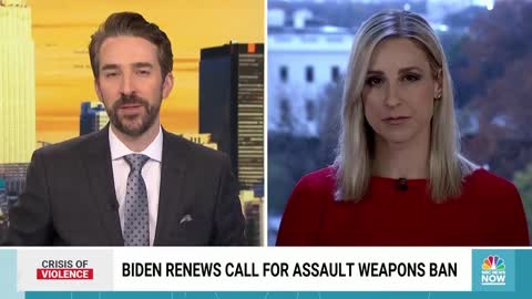 Biden Renews Call For Assault Weapons Ban