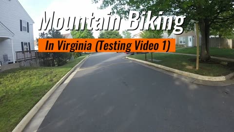 Mountain Biking In VA (Testing Video #1)