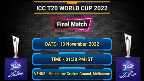 Icc T20 World Cup 2022 India Team All Matches schedule T20 World Cup 2022 Schedule