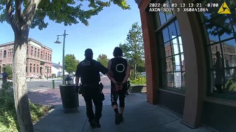 Alex French Port Townsend Arrest Sept. 3rd 2022. Taken out of Bathroom