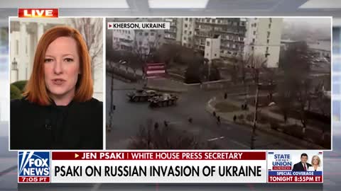 Jen Psaki talks about "Sharing Intelligence with Ukraine"