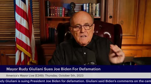 America's Mayor Live (E249): Mayor Rudy Giuliani Sues Joe Biden For Defamation