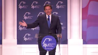 Governor Ron DeSantis iterates support for Israel at the Republican Jewish Coalition