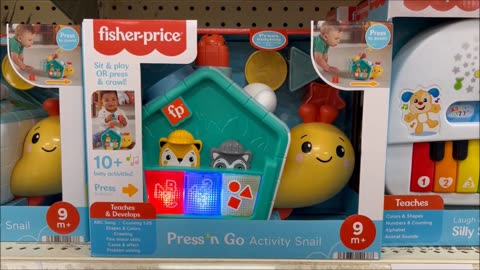 Fisher Price Press n Go Activity Snail