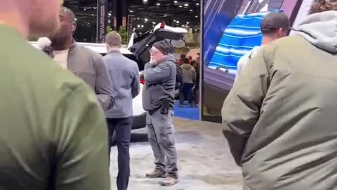Please check out the ford display at the Chicago auto show
