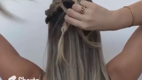 Braid knot ✨ | Knot braid tutorial | bridal hairstyles #hairhacks