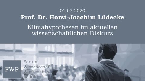 April 29, 2024..🥇🎇🇩🇪 🇦🇹 🇨🇭 🇪🇺 ☝️🎥📺-->Klimahypothesen im aktuellen Diskurs - Vortrag von Prof. Dr. Horst-Joachim Lüdecke...24.07.2020