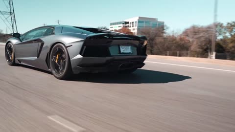 Cinematic Lamborghini Aventador