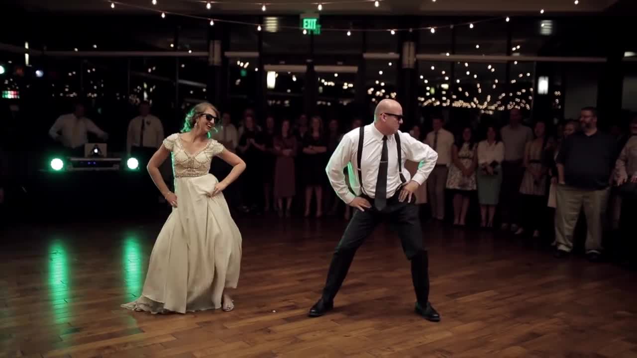 Father And The Bride Perform An Epic Wedding Dance Mashup