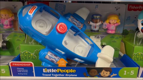 Little People Travel Together Airplane Toy