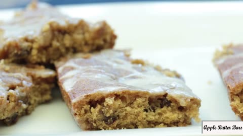 Apple Butter Bars