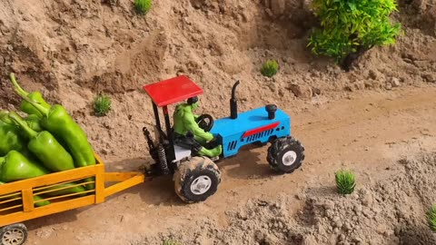 Top most creative Diy mini tractor videos of farm machinery, traffic light | science project