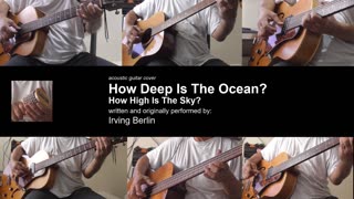 Guitar Learning Journey: "How Deep Is the Ocean?" cover - vocals