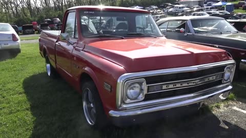 Chevy Trucks As Seen For Sale At Spring Collector Car Event @dreamgoatinc Classic Muscle Car Videos