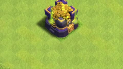 COC Gold Storage Normal To Max #coc #gaming #shorts #clashofclans