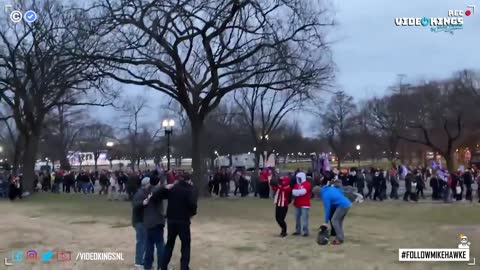 Big amounts of Trump Supporters have already gathered in Washinton D.C.