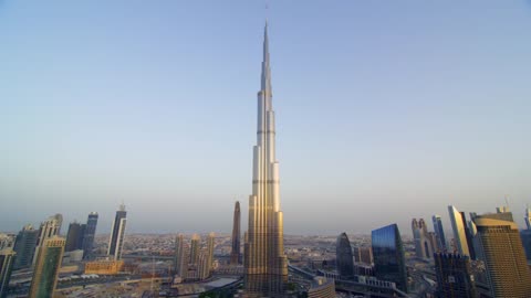 Burj Khalifa Pinnacle BASE Jump - 4K