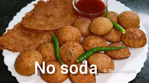 Rice Appe delicious sauth Indian food recipe/chawal ka appam