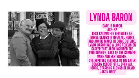 The Late Lynda Baron