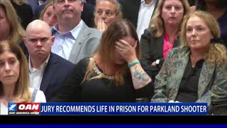 Jury Recommends Life in Prison Without Parole for Parkland Shooter