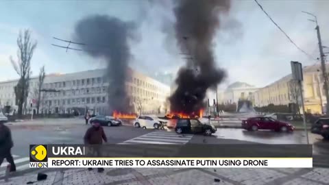 Ukraine used 'kamikaze drone' in putin 'assasination attempt'