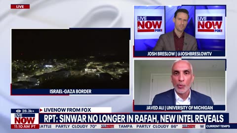 Israel-Hamas war_ Sinwar not in Rafah, intel reveals, prior to Israeli operation _ LiveNOW from FOX