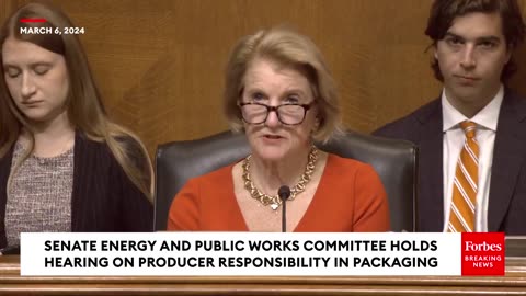 Tom Carper Chairs Senate Energy And Public Works Committee Hearing On Responsibility In Packaging