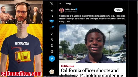 Media Tries To Start Race War Over Cops Killing Black Kid Swinging a Shovel