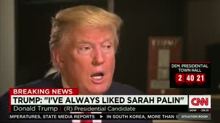 DONALD TRUMP ONE ON ONE INTERVIEW WITH WOLF BLITZER 1-25-2016