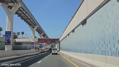 Dubai Palm Jumeirah | Driving Tour | Tourist Attraction | 4K | 2023