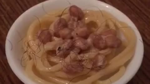 Japanese Nattō Pasta Recipe Hairy 06042023 🆂🆄🅱🆂🅲🆁🅸🅱🅴 ⚠️Viewer discretion is advised⚠️