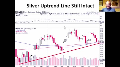 Rafi Farber - registered silver on COMEX drops 3.2 million ounces