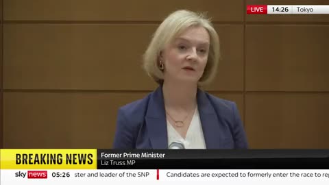 Liz Truss warns that 'authoritarian regimes' are trying to create 'a new world order'